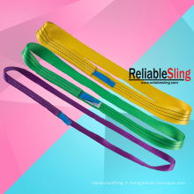 Sling Polyester sans fin de levage résistant